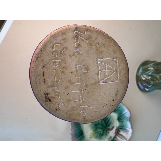 Van Briggle Van Briggle Mulberry Hourglass Vase For Sale - Image 4 of 8