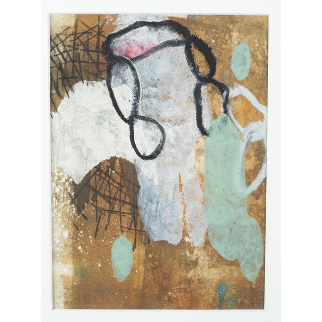 Dean Nimmer, Mixed Media Abstract Modernist Painting Dean Nimmer, 2000 For Sale