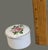 Late 20th Century Vintage Fine Porcelain Leart Brazil Romantic Pink Roses Trinket Box For Sale - Image 5 of 6