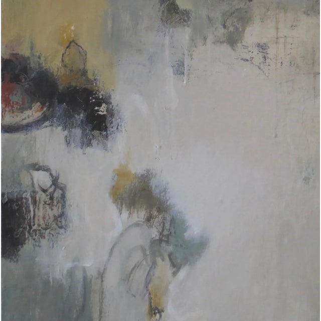 2010s Contemporary Abstract Painting "Quiet Whispers" by Karen Zazon For Sale - Image 5 of 8