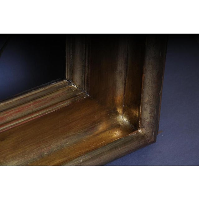 Monumental Sheet Gilded Mirror Frame, 1850s For Sale - Image 15 of 17