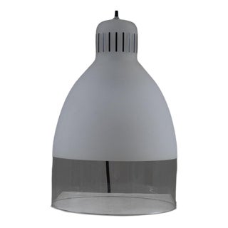 Glass Table Lamp from Luxo, 1980s For Sale