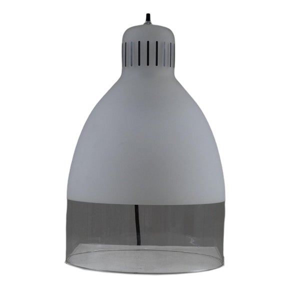 Glass Table Lamp from Luxo, 1980s For Sale