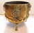 Circa 1880 English Large Brass Repousse Armorial Jardiniere For Sale - Image 4 of 10