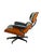 Herman Miller Authentic Herman Miller Eames Lounge Chair in Black Leather For Sale - Image 4 of 16