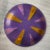 1960s Original Vintage Purple Higgins Art Glass Plate For Sale - Image 5 of 7