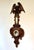 Mid 19th Century Antique Victorian Carved Oak Barometer, 1860s For Sale - Image 5 of 10