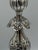Silver Antique Sterling Silver Baroque Revival Candlesticks With Repoussé - a Pair For Sale - Image 8 of 18