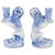 Faience Seated Lions Candleholders by Emile Gallé for Nancy, St Clement., Set of 2 For Sale - Image 10 of 10