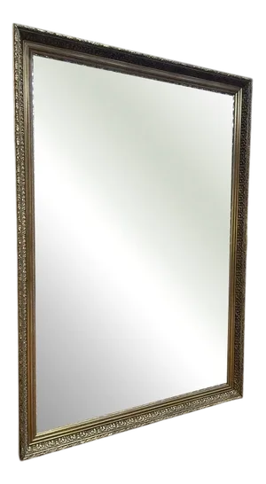 Empire Style Gilded Wood Mirror
