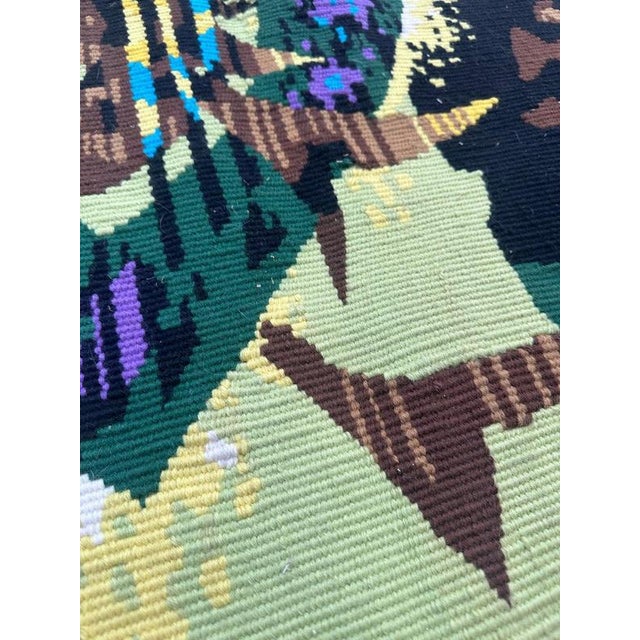 French Modern Tapestry with Terrestrial Lyre by J.C.L. Duprez, 1950s For Sale - Image 17 of 18