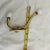 Brass Robe / Coat/ Hat Hook For Sale - Image 4 of 12