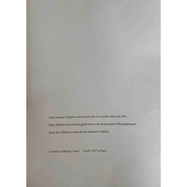 Phantom is an artwork realized by the Contemporary artist Jacques Chemay ( 1938-1997) realized in 1997. Lithograph on...