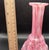 Mid-Century Modern Vintage MCM Murano Style Pink Art Glass Vase For Sale - Image 3 of 4