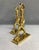 A pair of large brass Hessian Soldiers from Virginia Metalcrafters. The vintage marching soldiers are solid brass and can...