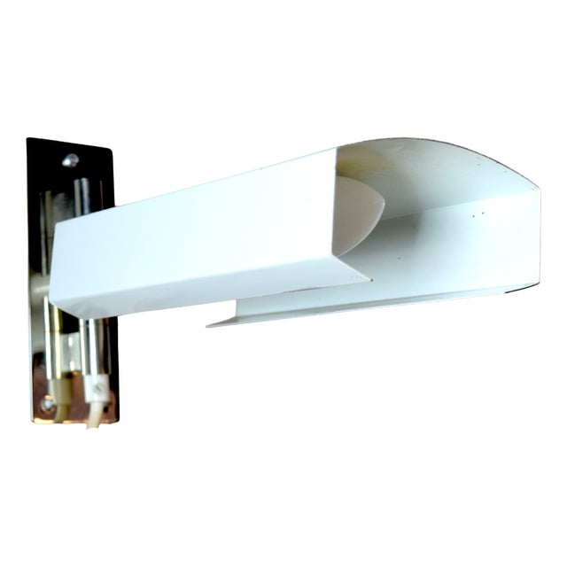 White Spotlight Wall Lamp from Pfäffle, 1970s For Sale