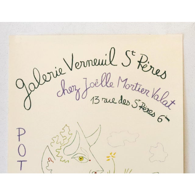 Date: 1960s Size: 18 x 23.5 inches Artist: Jean Cocteau About The Artist: Jean Cocteau (1889-1963) was a French artist,...