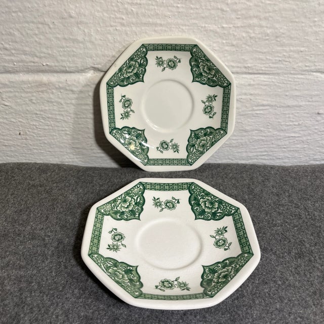 Mid 20th Century Royal Staffordshire Old Pekin Ironstone by J&g Meakin- Set of 4 For Sale - Image 4 of 6