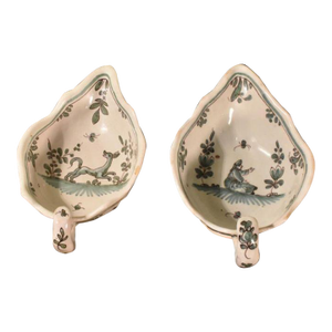 18th Century Pair of Bordeaux Sauce Boats