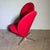 Heart Cone Chair in Red by Verner Panton, 1970s For Sale - Image 3 of 9
