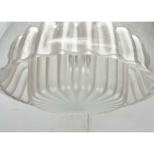 Mid-Century Modern German Space Age Pendant Lamp in Chrome and Glass from Peill & Putzler, 1960s For Sale - Image 16 of 18