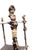 Iron Figural Brass Tone Victorian Pedestal For Sale - Image 13 of 17