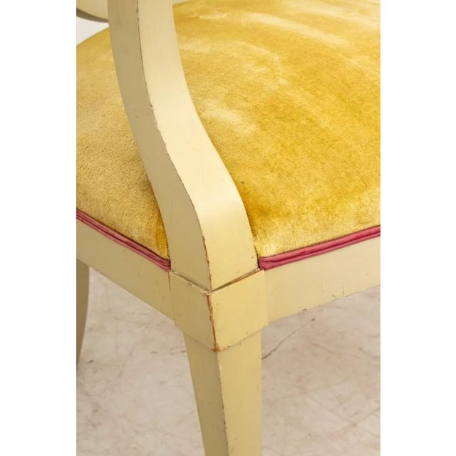 Pair of Jamie Drake Custom-Made Lacquered Armchairs For Sale In New York - Image 6 of 12