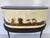 Art Deco Italian Bar Cabinet in Parchment with Inlays by Anzani, 1930s For Sale - Image 4 of 18