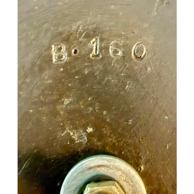 Mid-Century Modern Duck Brass Lamp For Sale - Image 3 of 12