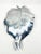 Vintage Sculptural Silver Pewter Leaf Platter For Sale - Image 9 of 9