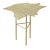 The Ninfee Side Table is a set of brass coffee tables designed by Alessandro Mendini inspired by water lilies. This small...