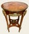 Pair Louis XV Revival Marquetry Salon Tables With Porcelain Plaques, C. 1900 For Sale - Image 4 of 18