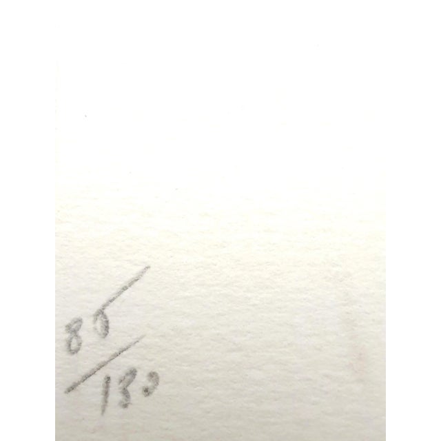 Jean Miotte - Abstract Composition - Original Signed Lithograph 1972 For Sale - Image 4 of 9