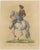 Carl Joseph Brodtmann, Andalusian Horse, 1816, Lithograph For Sale - Image 9 of 9