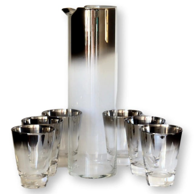 Glassware Set, 7 Pieces For Sale - Image 4 of 4