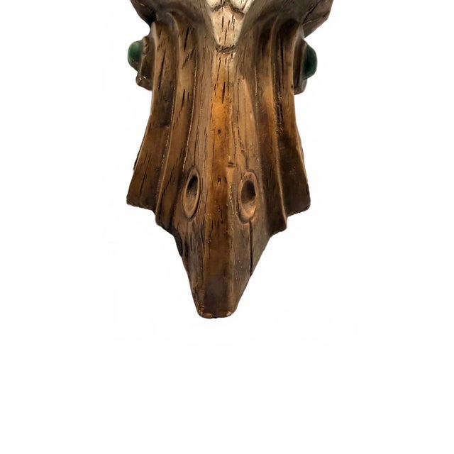 Figurative Vintage 1960s Viking Ships Longship Bust Sculpture For Sale - Image 3 of 12
