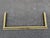 Elegant 19th Century Brass Fireplace Fender For Sale In Washington DC - Image 6 of 6