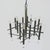 Chrome and Acrylic Glass Chandelier by Sciolari, 1970s For Sale - Image 7 of 14