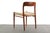 J.L. Møllers Møbelfabrik Niels Moller for Model No. 75 Side Chair in Teak w/ Papercord for J.L. Møllers Møbelfabrik, Denmark For Sale - Image 4 of 9