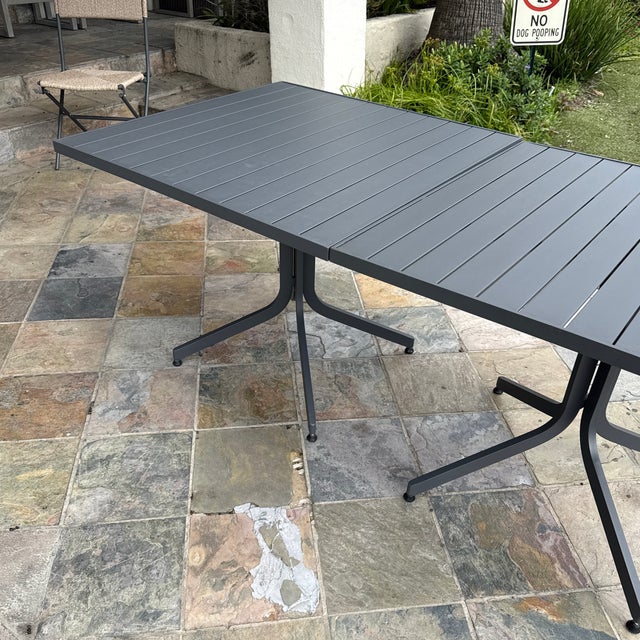 Crate & Barrel Lanai Fliptop Outdoor Patio Dining Table For Sale - Image 9 of 12