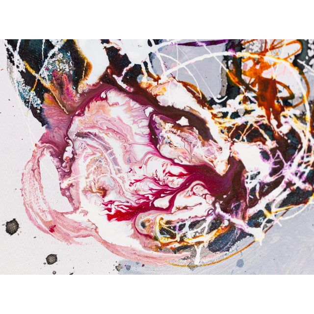 Electra, Acrylic on Canvas For Sale - Image 4 of 10