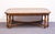 Late 20th Century Henredon Furniture Four Centuries Collection Solid Oak Rustic Americana 46" Accent Coffee Table W. Lattice Parquet Top For Sale - Image 5 of 10