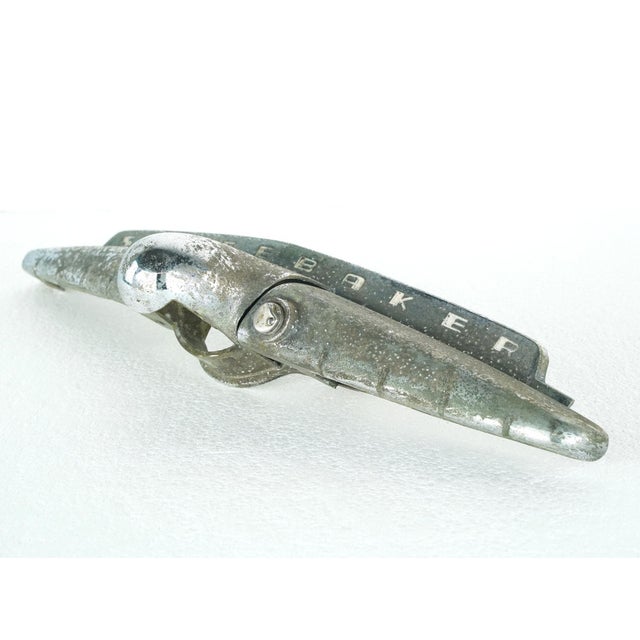 Traditional 1950s Aluminum Studebaker Trunk Handle For Sale - Image 3 of 7