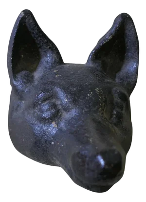 Cast Iron Fox Head Door Stop