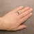 Early 21st Century Men's 14K Yellow Gold Plated Sterling Silver 1-1/2 Cttw Black Diamond Channel Set Band Ring - Size 10.5 For Sale - Image 5 of 6