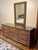 Nautical 1980s Henry Link Triple Dresser and Mirror For Sale - Image 3 of 10