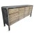 Modern Two Wood Sideboard Credenza For Sale - Image 9 of 12