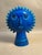 Aldo Londi 1990s Bitossi Ceramics Rimini Blue Sun Figure by Aldo Londi For Sale - Image 4 of 7