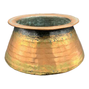 Antique Hand Forged Omani Bedouin Copper Pot