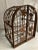 Mid 20th Century Vintage Iron Wine Rack Cabinet For Sale - Image 5 of 10